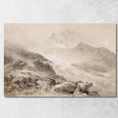 La Jungfrau Edward Theodore Compton etc23 quadro stampa su tela
