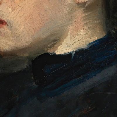 Ritratto Di Una Signora Frank Duveneck fdu13 quadro stampa su tela