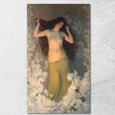 Bellezza Henri Martin hmt7 quadro stampa su tela