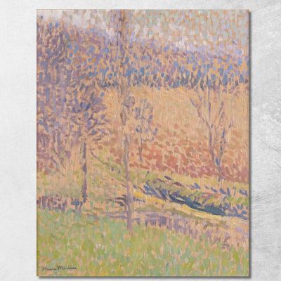 Nella Nebbia Henri Martin hmt23 quadro stampa su tela