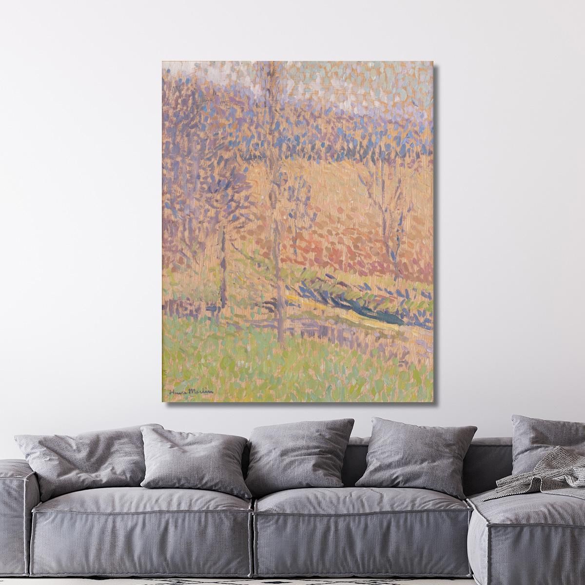 Nella Nebbia Henri Martin hmt23 quadro stampa su tela