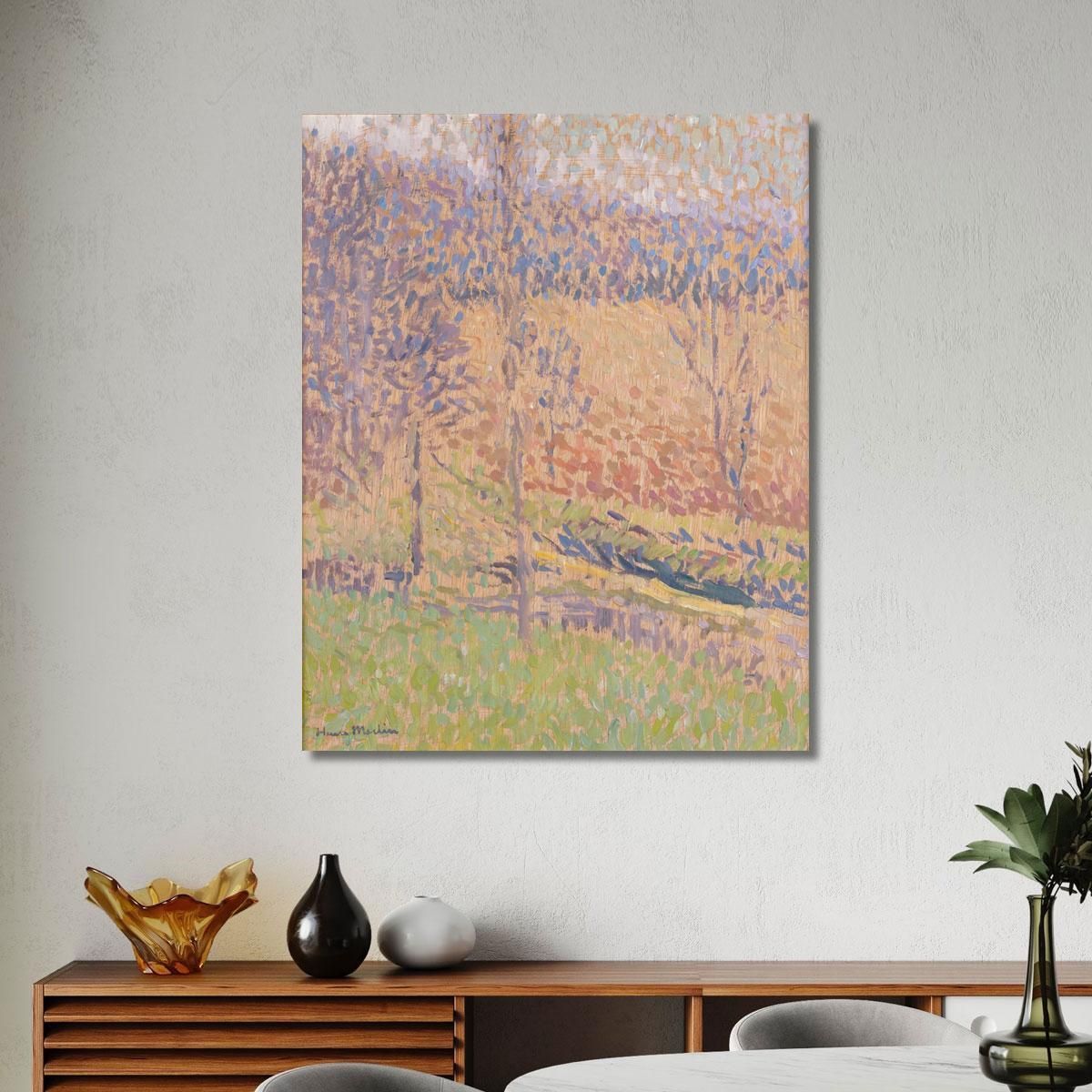 Nella Nebbia Henri Martin hmt23 quadro stampa su tela
