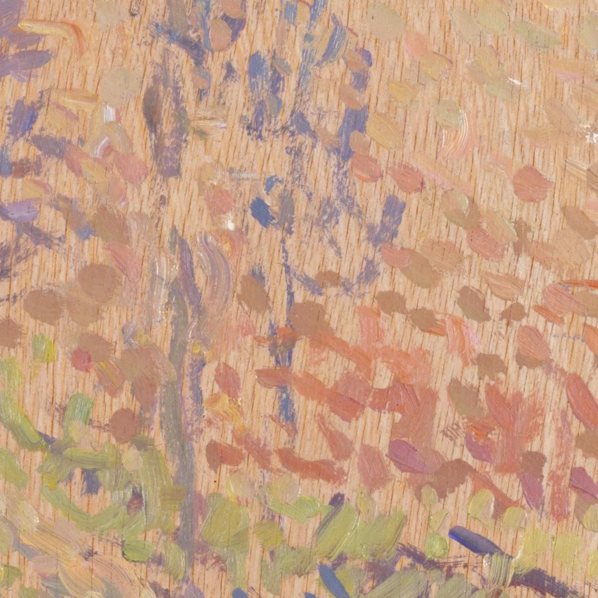 Nella Nebbia Henri Martin hmt23 quadro stampa su tela