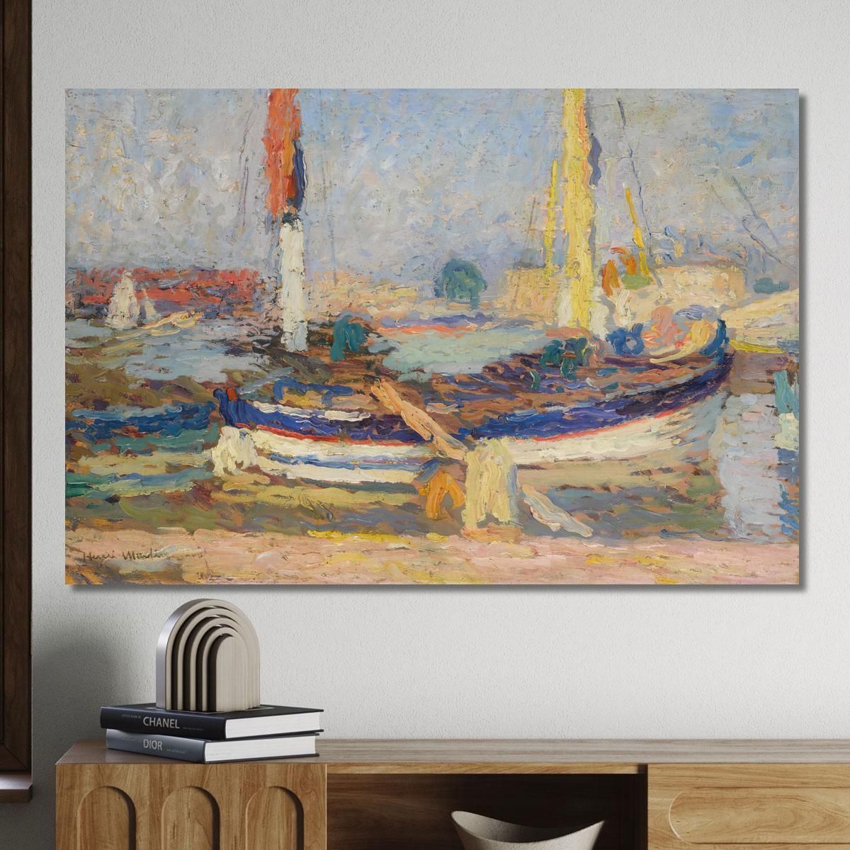 La Barca Henri Martin hmt33 quadro stampa su tela