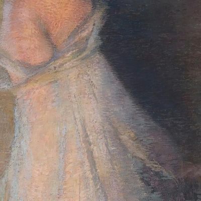 La Musa Del Pittore Henri Martin hmt36 quadro stampa su tela