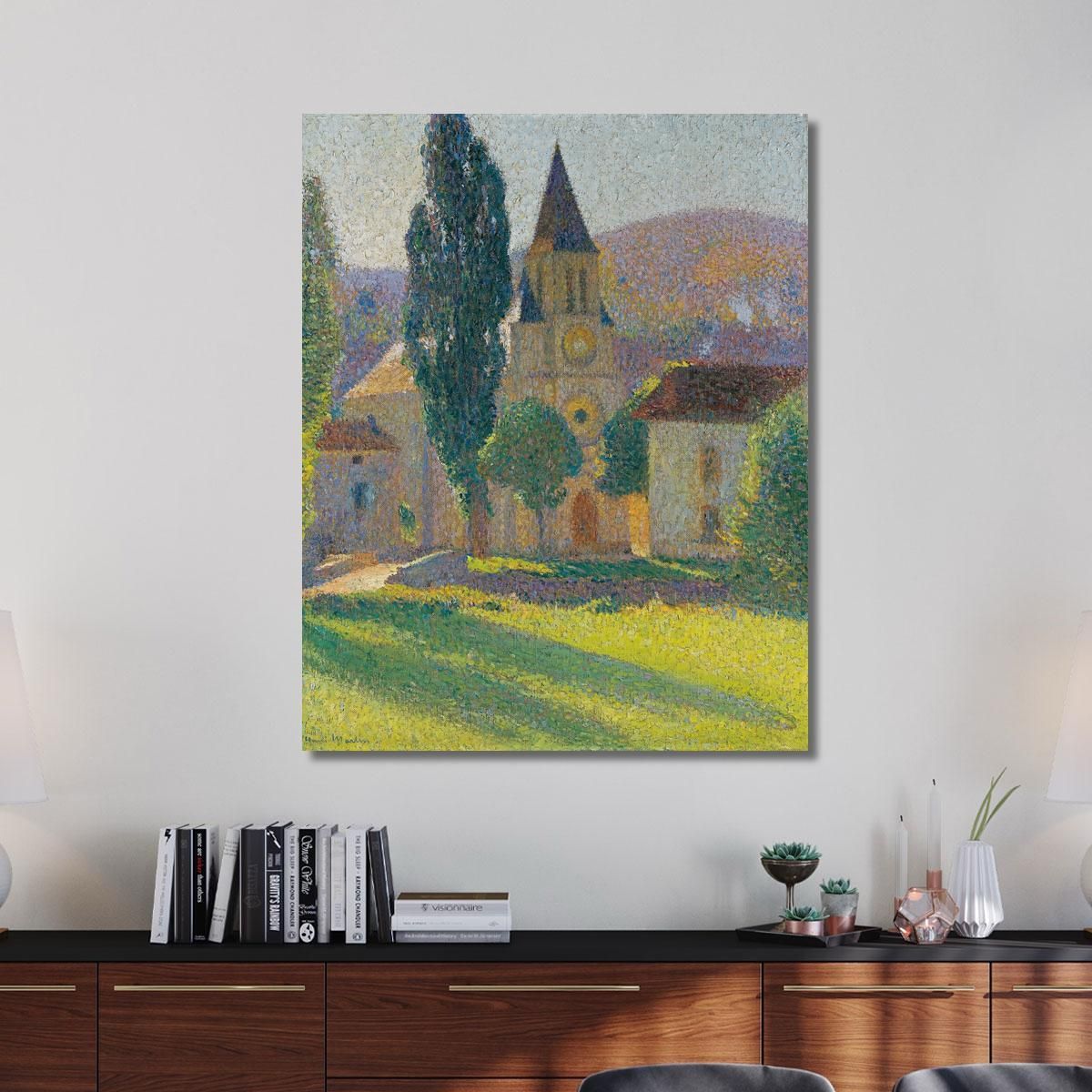 La Chiesa Di Labastide-Du-Vert Henri Martin hmt62 quadro stampa su tela