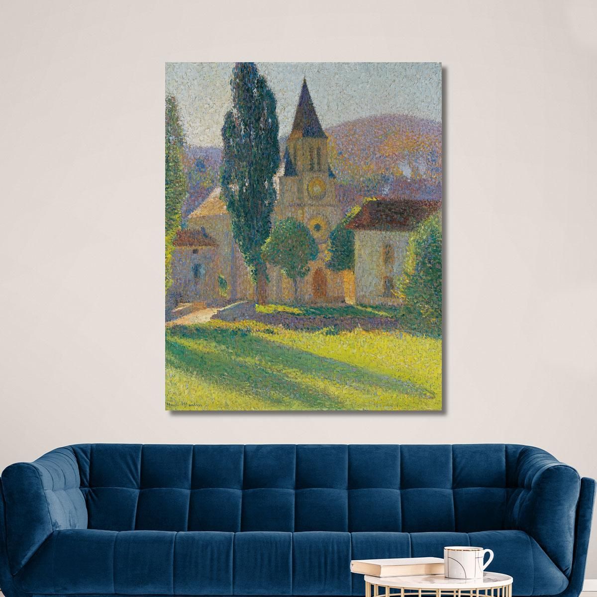 La Chiesa Di Labastide-Du-Vert Henri Martin hmt62 quadro stampa su tela