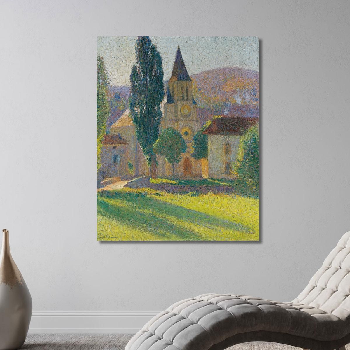 La Chiesa Di Labastide-Du-Vert Henri Martin hmt62 quadro stampa su tela