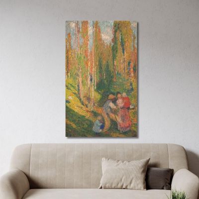L'Estate - Scena Campestre Henri Martin hmt65 quadro stampa su tela
