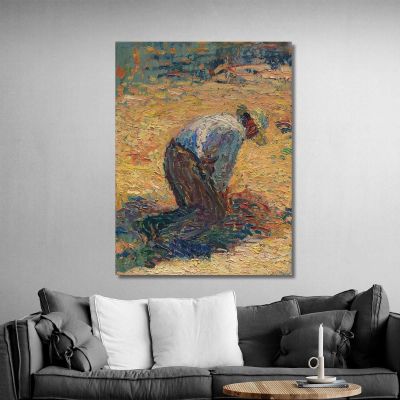 Studio Per La Moisson 2 Henri Martin hmt90 quadro stampa su tela