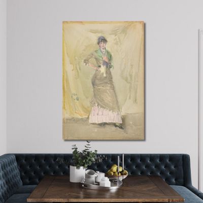 Eine Grüne Note James Abbott McNeill Whistler, jam2 drucken auf leinwand
