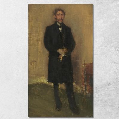 Alexander Arnold Hannay James Abbott McNeill Whistler jam4 quadro stampa su tela