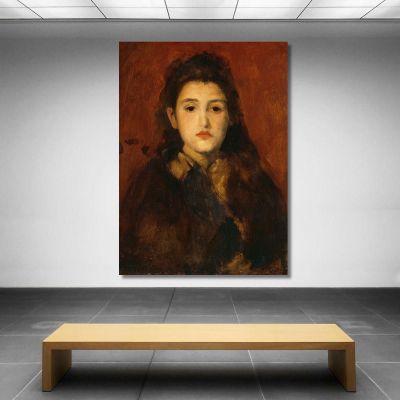 Alice Butt James Abbott McNeill Whistler, jam5 canvas print
