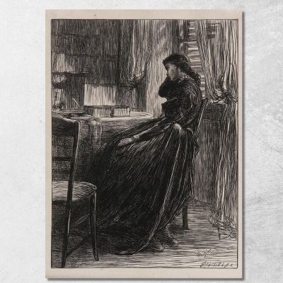 Un'Illustrazione Per Il Sermone Di Prova James Abbott McNeill Whistler jam8 quadro stampa su tela