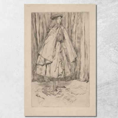 Annie Haden James Abbott McNeill Whistler jam10 quadro stampa su tela