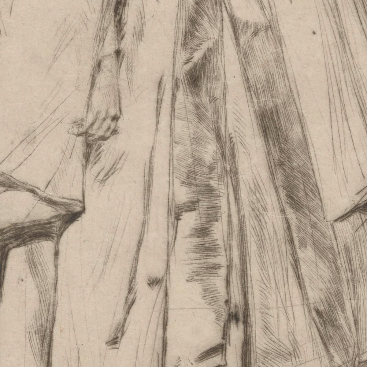 Annie Haden James Abbott McNeill Whistler jam10 quadro stampa su tela
