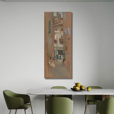 Enfileuses De Perles James Abbott McNeill Whistler, jam22 tableau impression sur toile