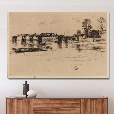 Chelsea James Abbott McNeill Whistler, jam29 canvas print