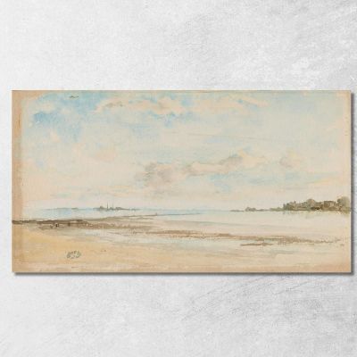 Nota In Blu E Opale Jersey James Abbott McNeill Whistler jam76 quadro stampa su tela