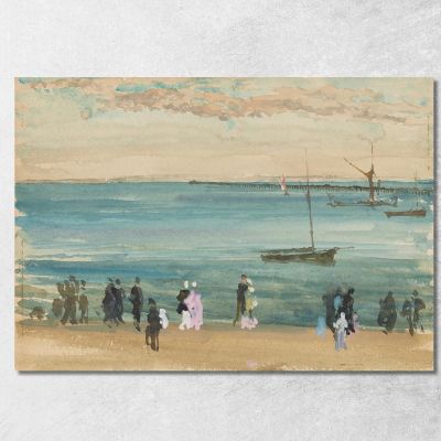 Molo Di Southend 2 James Abbott McNeill Whistler jam97 quadro stampa su tela