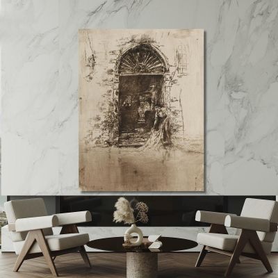 The Dyer James Abbott McNeill Whistler, jam119 canvas print