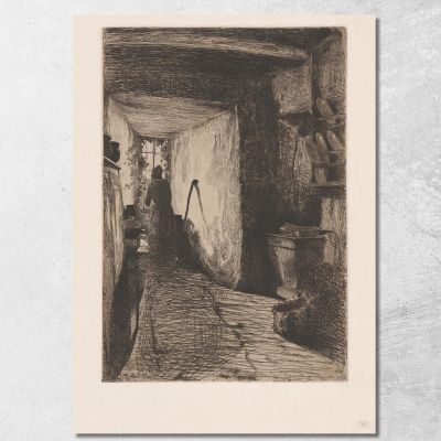 La Cucina 2 James Abbott McNeill Whistler jam122 quadro stampa su tela