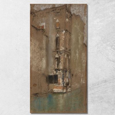 Il Palazzo Di Marmo James Abbott McNeill Whistler jam125 quadro stampa su tela