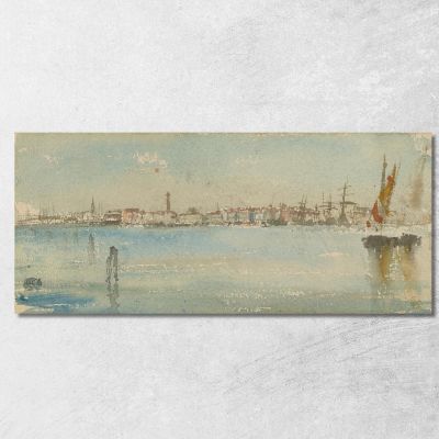Porto Di Venezia James Abbott McNeill Whistler jam148 quadro stampa su tela