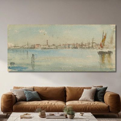 Puerto De Venecia James Abbott McNeill Whistler, jam148 cuadro en lienzo