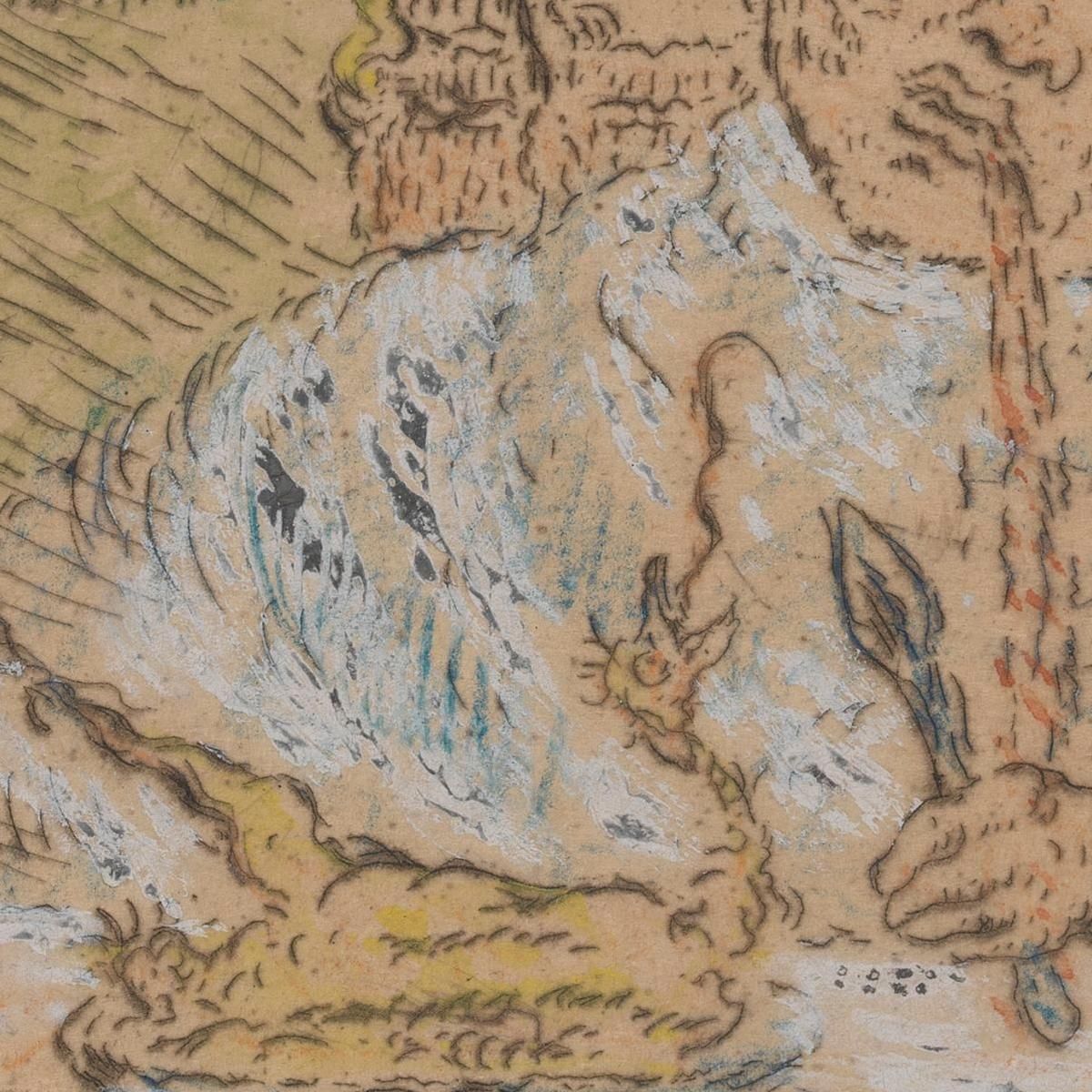 Gola James Ensor jen53 quadro stampa su tela