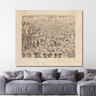 I Bagni Di Ostenda James Ensor, jen91 quadro stampa su tela