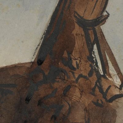 Installazione Di Un Osservatorio Da Parte Dei Camuffatori Jean-Louis Forain jfr43 quadro stampa su tela