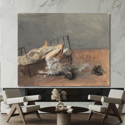 Le Suicide Jean-Louis Forain, jfr57 tableau impression sur toile
