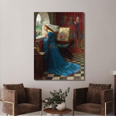 Die Schöne Rosamunde John William Waterhouse , jww12 drucken auf leinwand