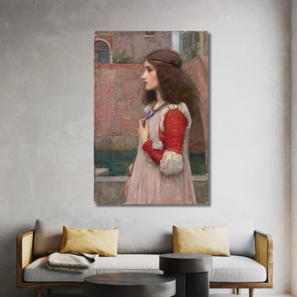 Giulietta John William Waterhouse jww19 quadro stampa su tela