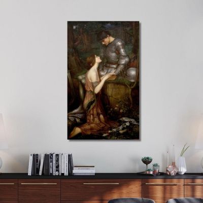 Lamia John William Waterhouse jww22 quadro stampa su tela Lamia John William Waterhouse jww22 quadro stampa su tela