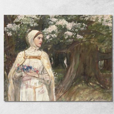 Matilda John William Waterhouse jww23 quadro stampa su tela