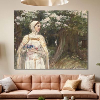 Mathilde John William Waterhouse , jww23 tableau impression sur toile
