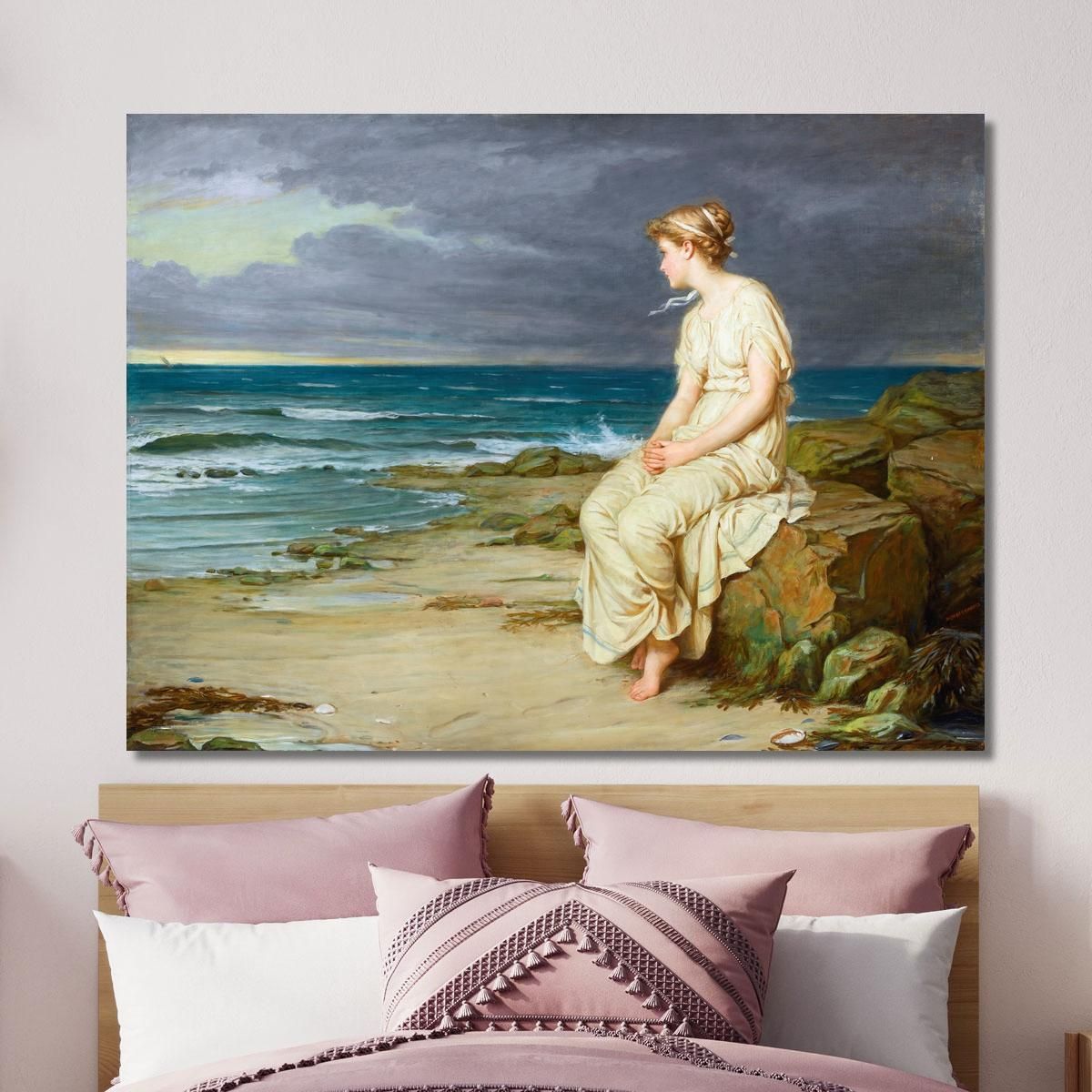 Miranda John William Waterhouse jww25 quadro stampa su tela