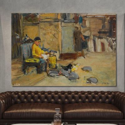 I Favoriti Dell'Imperatore Onorio John William Waterhouse jww33 quadro stampa su tela I Favoriti Dell'Imperatore Onorio John William Waterhouse jww33 quadro stampa su tela