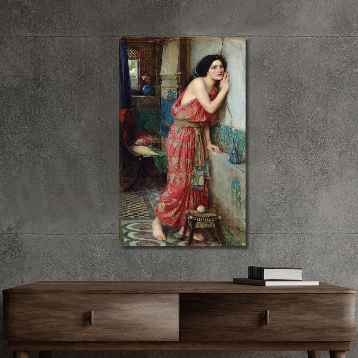 Tisbe John William Waterhouse jww39 quadro stampa su tela