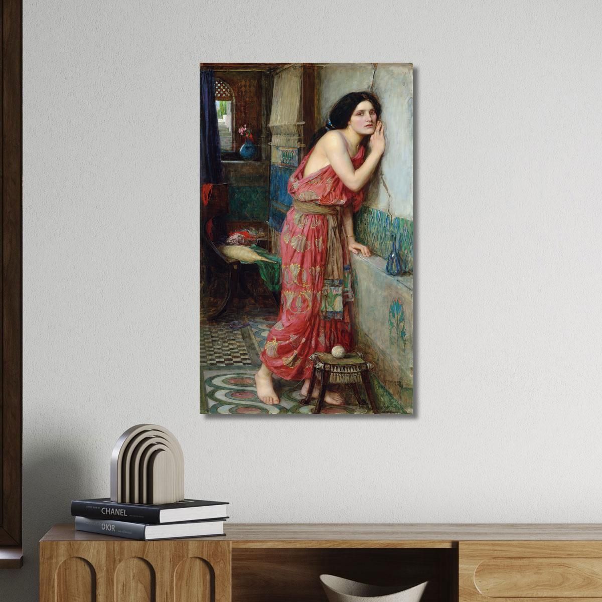 Tisbe John William Waterhouse jww39 quadro stampa su tela
