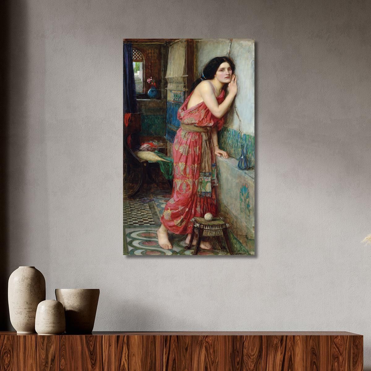 Tisbe John William Waterhouse jww39 quadro stampa su tela