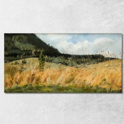 Campo Di Grano Leon Wyczółkowski lwy9 quadro stampa su tela