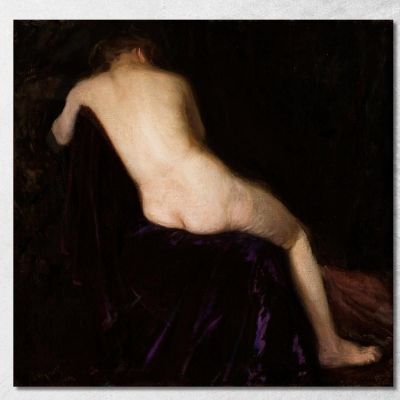 Nudo Femminile Leon Wyczółkowski lwy13 quadro stampa su tela