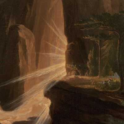 Cacciata Dal Giardino Dell'Eden Thomas Cole tcl13 quadro stampa su tela