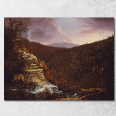 Dalla Cima Delle Cascate Di Kaaterskill Thomas Cole tcl14 quadro stampa su tela