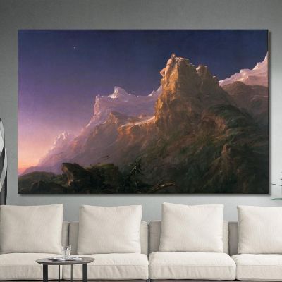Prometeo Encadenado Thomas Cole, tcl26 cuadro en lienzo