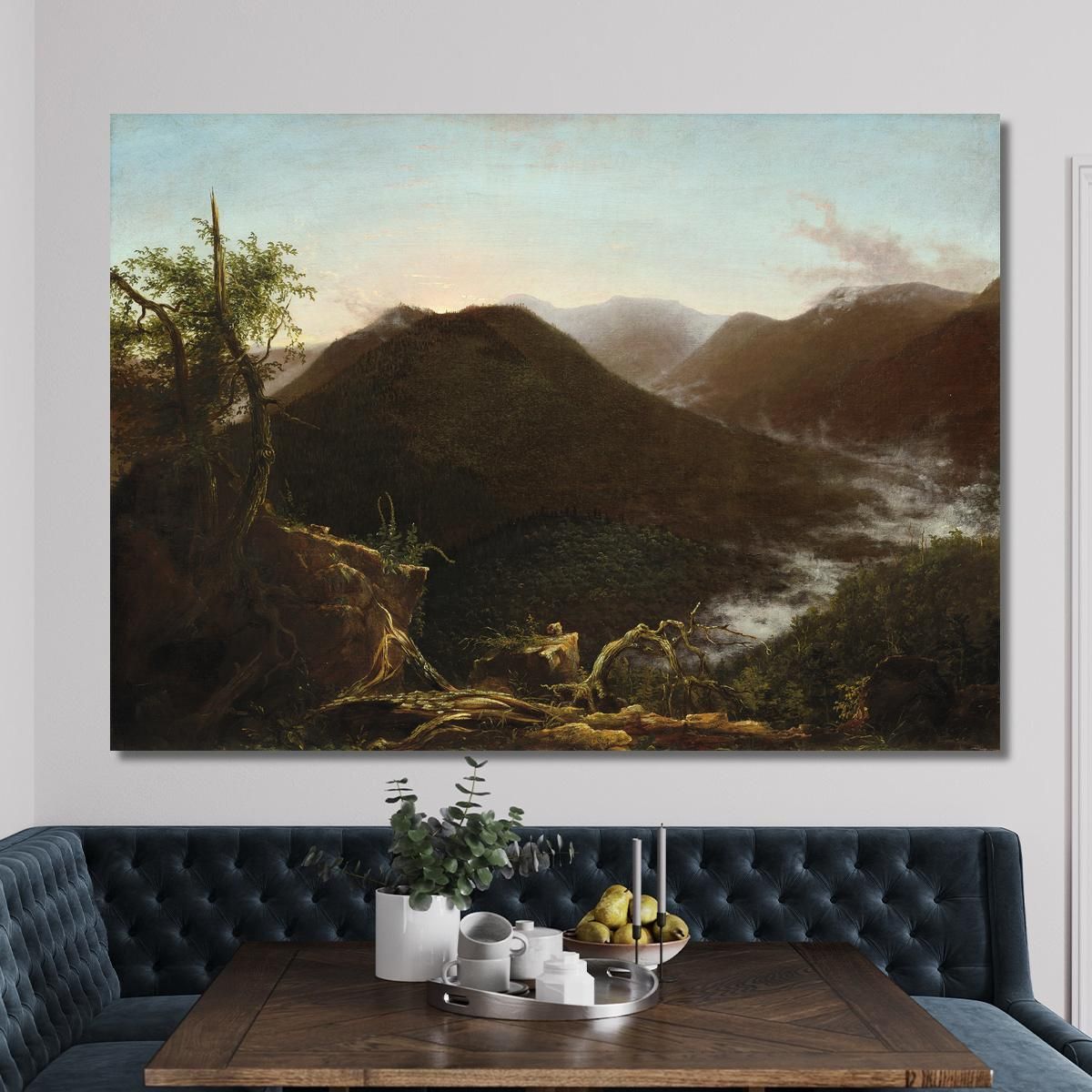 Alba Nei Catskills Thomas Cole tcl30 quadro stampa su tela
