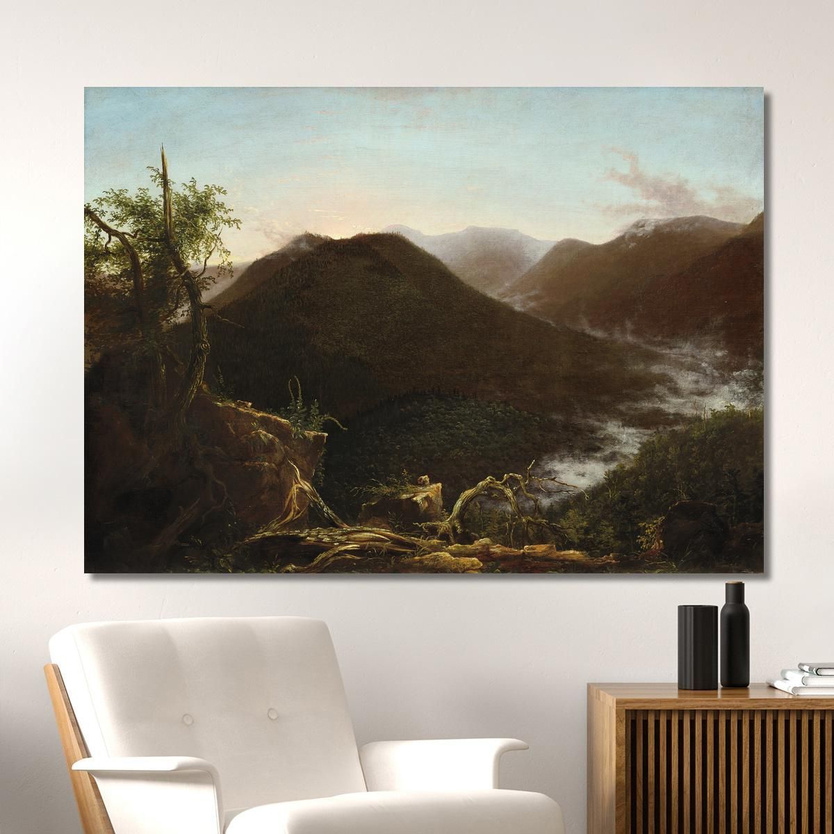 Alba Nei Catskills Thomas Cole tcl30 quadro stampa su tela